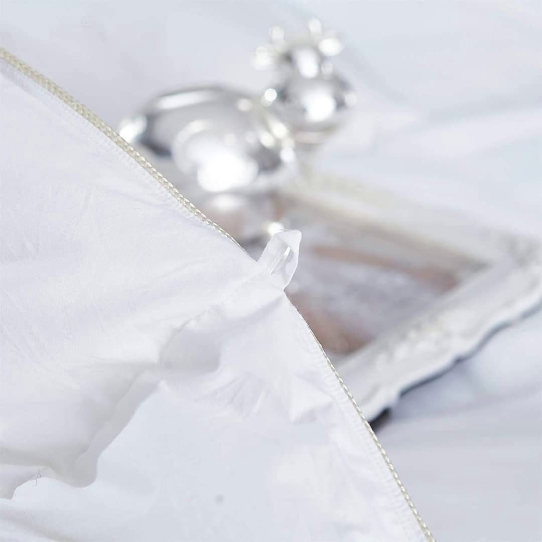 Soft white duvet